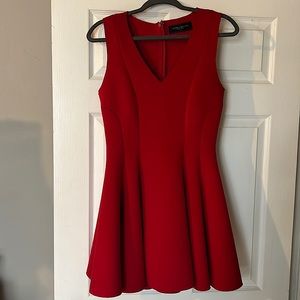 Red Scuba Dress